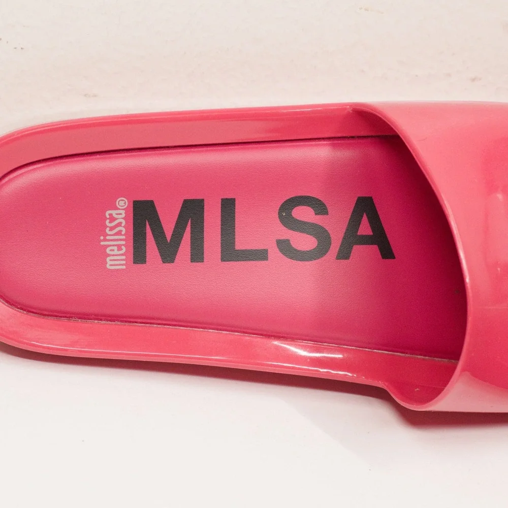 MELISSA‎ Jelly Slide Sandals Water Friendly PVC Bubble Gum Scented Sz 5